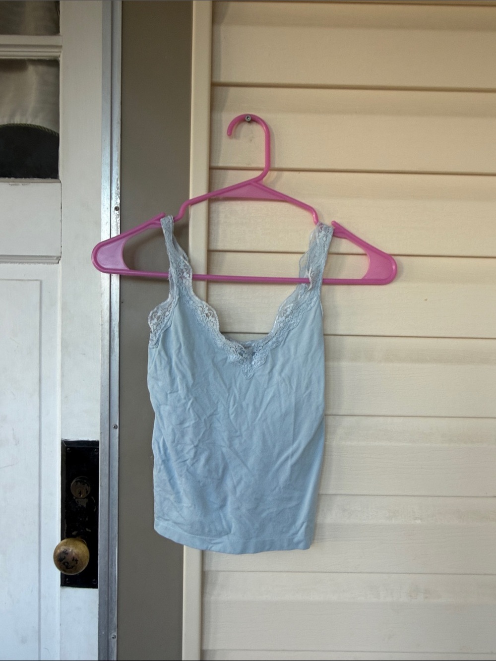 Target Light Blue Lace-Trim Camisole